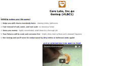 Desktop Screenshot of genie.carelabs.com